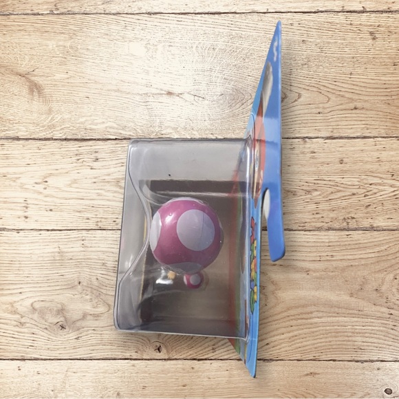 Super Mario Toadette 2.5" Action Figure Jakks Pacific 2022 Brand New - Picture 4 of 7